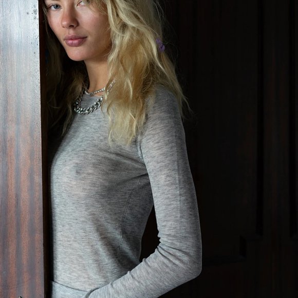 Dannijo Distressed Crewneck Sweater - Picture 2 of 3